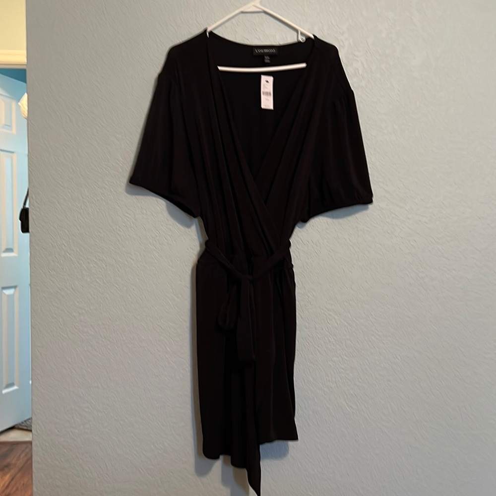 NWT Lane Bryant Romper with tie belt